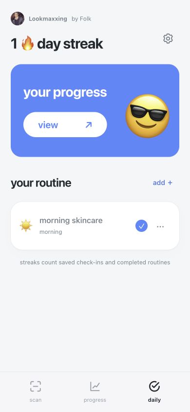 daily softmaxxing